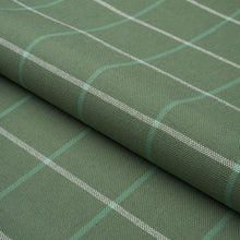 Load image into Gallery viewer, Schumacher Frannie Windowpane Fabric 83783 Green