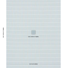Load image into Gallery viewer, Schumacher Frannie Windowpane Fabric 83785 Light Blue