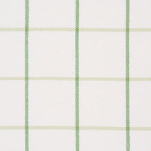Load image into Gallery viewer, Schumacher Frannie Windowpane Fabric 83786 / Leaf Green