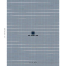 Load image into Gallery viewer, Schumacher Frannie Windowpane Fabric 83787 Navy