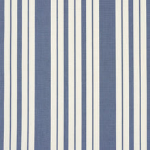 Load image into Gallery viewer, Schumacher Markie Stripe Fabric 83801 Indigo
