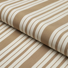 Load image into Gallery viewer, Schumacher Markie Stripe Fabric 83804 Neutral