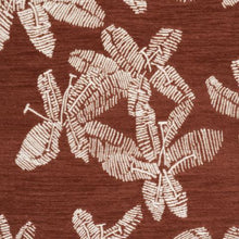 Load image into Gallery viewer, Schumacher Hibiscus Fabric 83810  / Teak