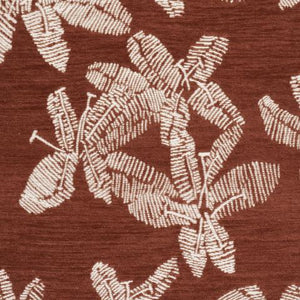 Schumacher Hibiscus Fabric 83810  / Teak