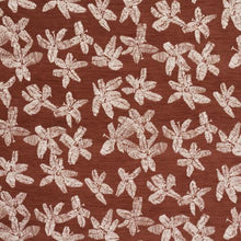 Load image into Gallery viewer, Schumacher Hibiscus Fabric 83810  / Teak