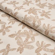 Load image into Gallery viewer, Schumacher Hibiscus Fabric 83813 / Mistral Sand