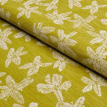 Load image into Gallery viewer, Schumacher Hibiscus Fabric 83814 / Citron Vert