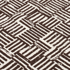 Schumacher Patchwork Fabric 83820 / Cacao