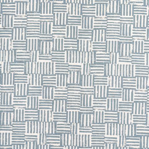 Schumacher Patchwork Fabric 83822 / Ocean