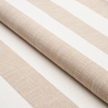 Load image into Gallery viewer, Schumacher Desert Wide Stripe Fabric 83831 / Sand