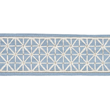 Load image into Gallery viewer, Schumacher Directoire Tape Narrow Trim 83851 / Sky