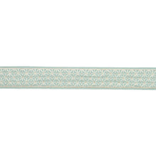 Load image into Gallery viewer, Schumacher Directoire Tape Narrow Trim 83852 / Teal
