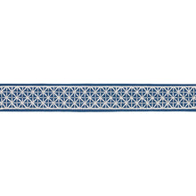 Load image into Gallery viewer, Schumacher Directoire Tape Narrow Trim 83854 / Bleu Marine