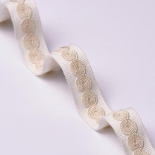 Load image into Gallery viewer, Schumacher Castille Tape Narrow Trim 83881 / Ivory