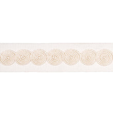 Load image into Gallery viewer, Schumacher Castille Tape Narrow Trim 83881 / Ivory