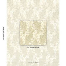 Load image into Gallery viewer, Schumacher Lucia Wisteria Fabric 83901 Moss