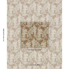 Load image into Gallery viewer, Schumacher Lucia Wisteria Fabric 83902 Sable