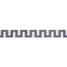 Load image into Gallery viewer, Schumacher Matrix Tape Narrow Trim 83922 / Blue