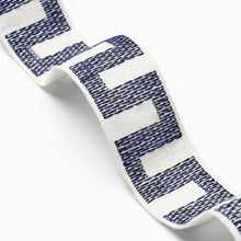 Load image into Gallery viewer, Schumacher Matrix Tape Narrow Trim 83922 / Blue