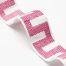 Load image into Gallery viewer, Schumacher Matrix Tape Narrow Trim 83924 / Fuchsia