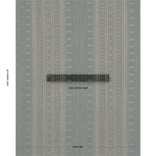 Load image into Gallery viewer, Schumacher Nima Embroidered Cotton Linen Fabric 84061 Jungle Green