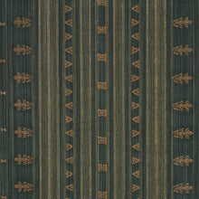 Load image into Gallery viewer, Schumacher Nima Embroidered Cotton Linen Fabric 84061 Jungle Green