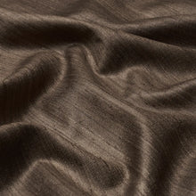 Load image into Gallery viewer, Schumacher Amir Handwoven Silk Casement Fabric 84072 Walnut