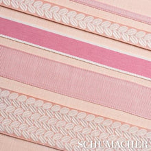 Load image into Gallery viewer, Schumacher Sandpiper Tape Medium Trim 84082 / Pink