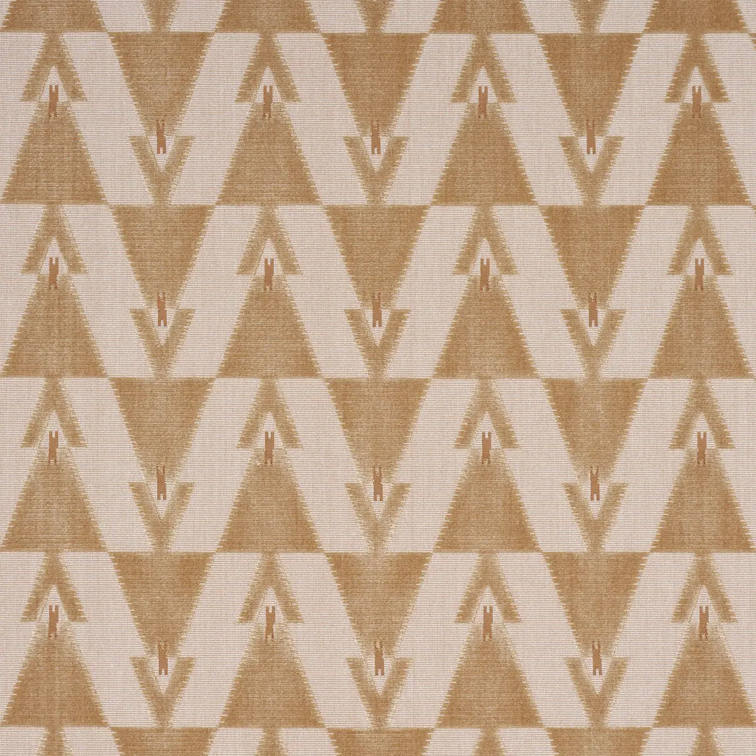Schumacher Kalido Velvet Fabric 84122 / Oat