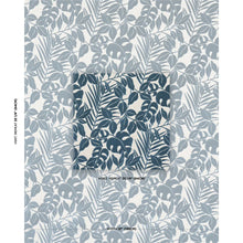 Load image into Gallery viewer, Schumacher Miramar Indoor/Outdoor Velvet Fabric 84322 / Cadet