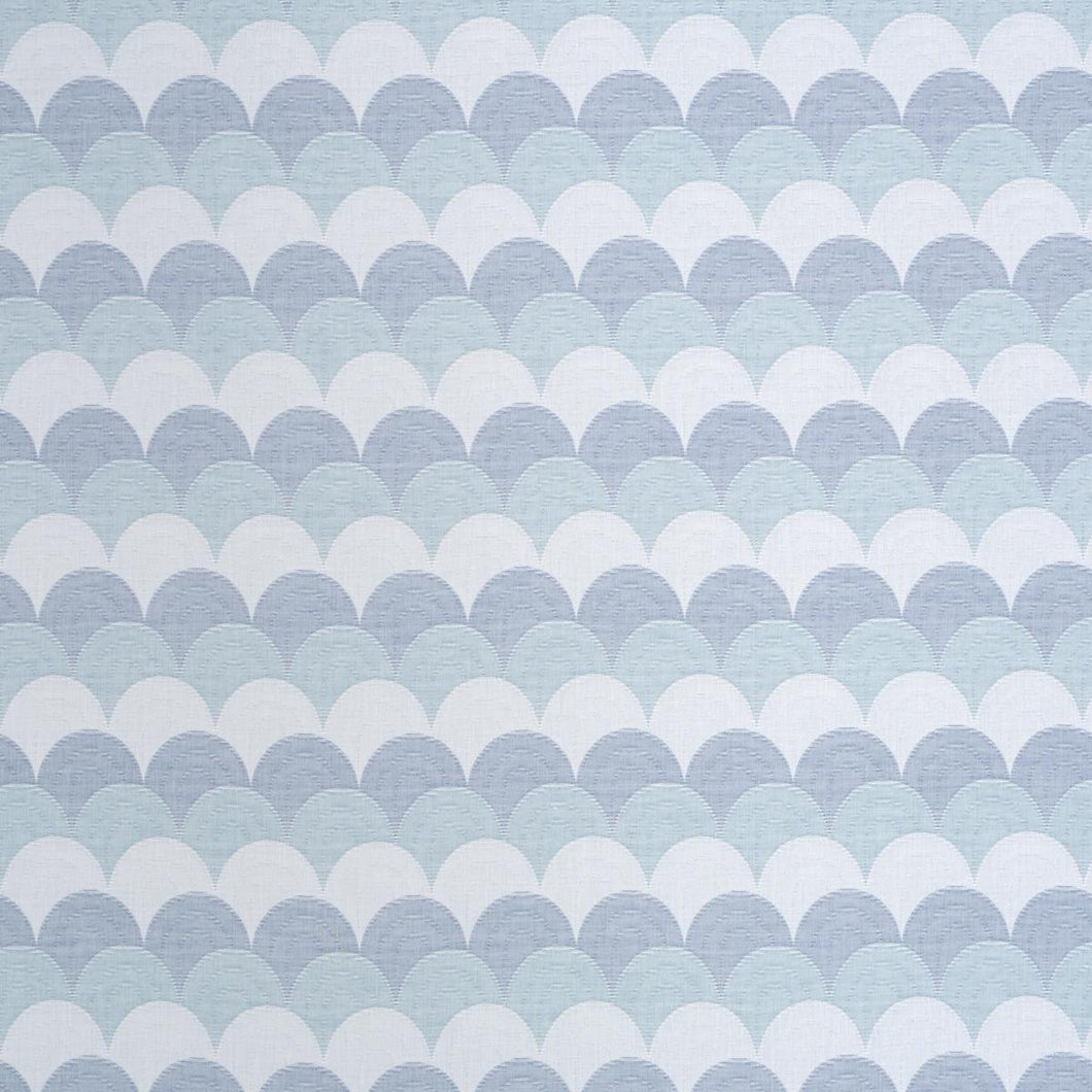 Schumacher Prairie Hills Fabric 84360 / Blues