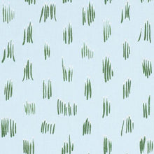 Load image into Gallery viewer, Schumacher Meadow Button Hand Embroidery Fabric 84392 / Blue