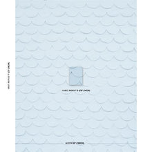 Load image into Gallery viewer, Schumacher Prep School Hand Pieced Scallop Fabric 84401 / Blue