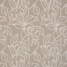 Load image into Gallery viewer, Schumacher Lola Embroidery Fabric 84410 / Flax