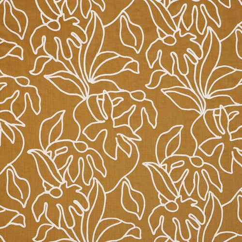 Schumacher Lola Embroidery Fabric 84411 / Saffron