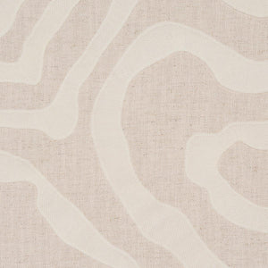 Schumacher Defeo Embroidery Fabric 84431 / Bone