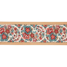 Load image into Gallery viewer, Schumacher Ines Paisley Trim 84441 / Rouge &amp; Noir
