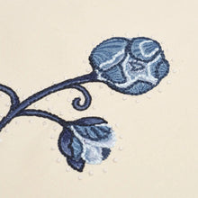 Load image into Gallery viewer, Schumacher Rhinestone Cowboy Embroidery Fabric 84551 Navy