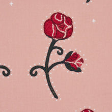 Load image into Gallery viewer, Schumacher Rhinestone Cowboy Embroidery Fabric 84552 Pink