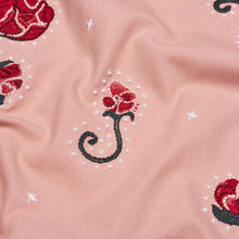 Load image into Gallery viewer, Schumacher Rhinestone Cowboy Embroidery Fabric 84552 Pink