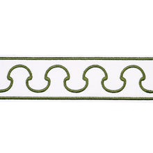 Load image into Gallery viewer, Schumacher Grenelle Trim 84561 / Green