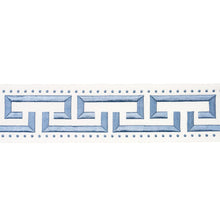 Load image into Gallery viewer, Schumacher Margo Fret Trim 84581 / Porcelain