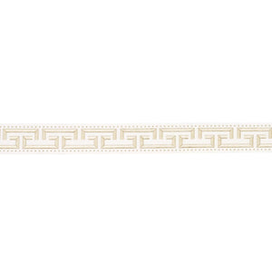 Schumacher Margo Fret Trim 84584 / Ivory