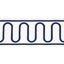 Load image into Gallery viewer, Schumacher Royere Scroll Trim 84620 / Marine