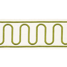 Load image into Gallery viewer, Schumacher Royere Scroll Trim 84622 / Green