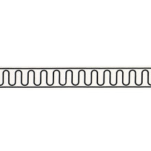 Load image into Gallery viewer, Schumacher Royere Scroll Trim 84624 / Black