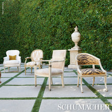 Load image into Gallery viewer, Schumacher Grand Gesture Fabric 84631 Burlap