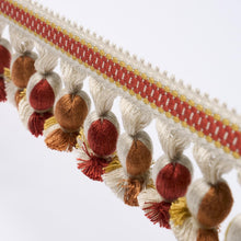 Load image into Gallery viewer, Schumacher Ali Tassel Trim 84670 / Spice