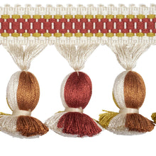 Load image into Gallery viewer, Schumacher Ali Tassel Trim 84670 / Spice