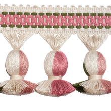 Load image into Gallery viewer, Schumacher Ali Tassel Trim 84671 / Petal